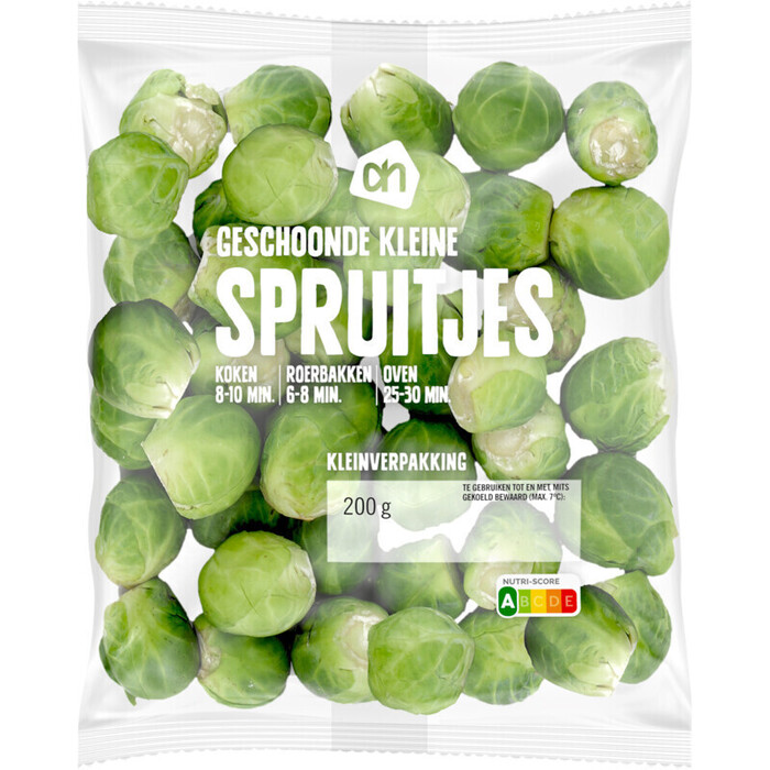 AH Geschoonde kleine spruitjes (200g)