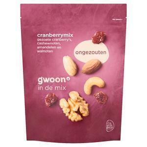 G'woon cranberrymix ongez. 200 (200g)