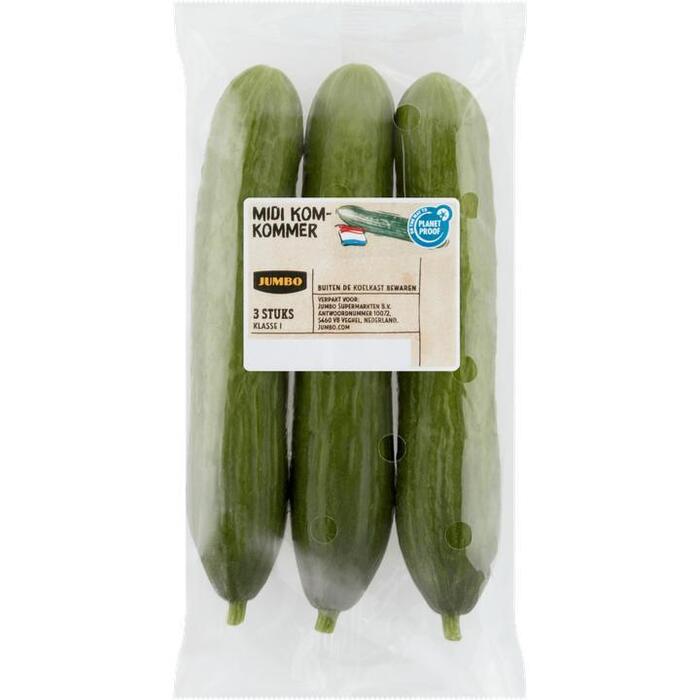 Jumbo Midi Komkommer 3 Stuks