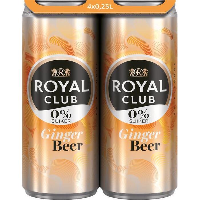 Royal Club Ginger Beer 0% 4 x 250ML (Set, 1L)
