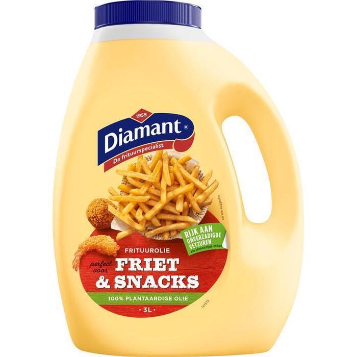 Diamant Friet & snacks frituurolie (Fles, 3L)