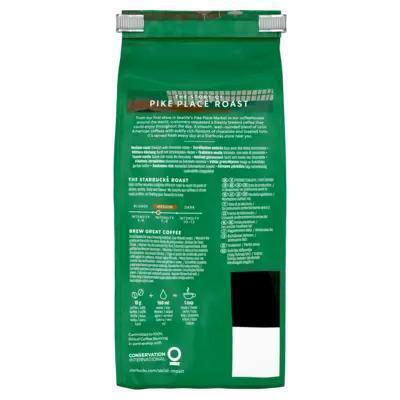 Starbucks® Pike Place® Medium Roast Koffiebonen 450 gram (Zak, 450g)