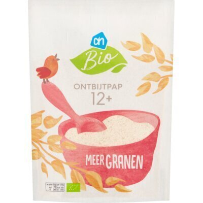 AH Bio Ontbijtpap Meergranen 12+ 200 g (200g)