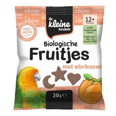 De Kleine Keuken Biologische fruitjes met abrikozen (20g)