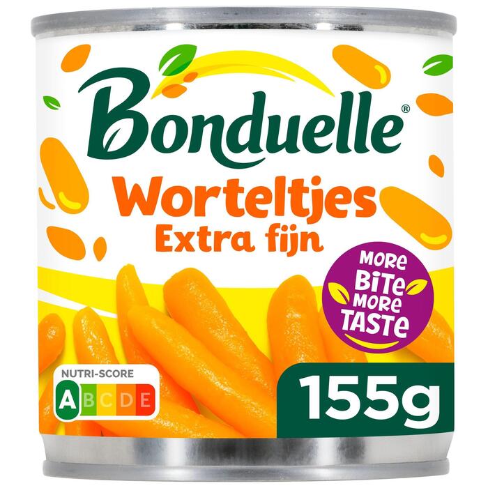 Worteltjes (Blik, 155g)