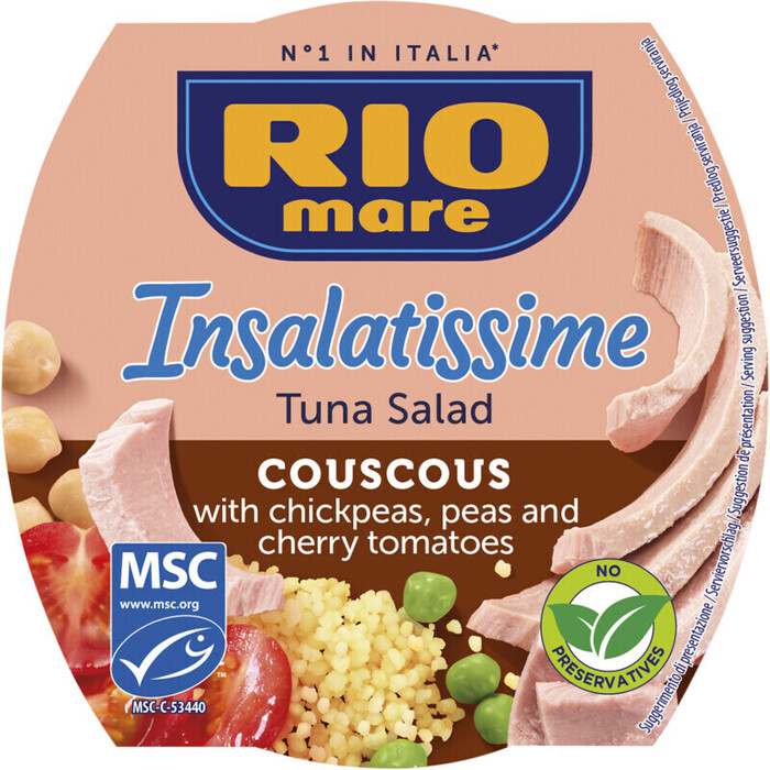 insalatissime cous-cous al tonno (Blik, 160g)