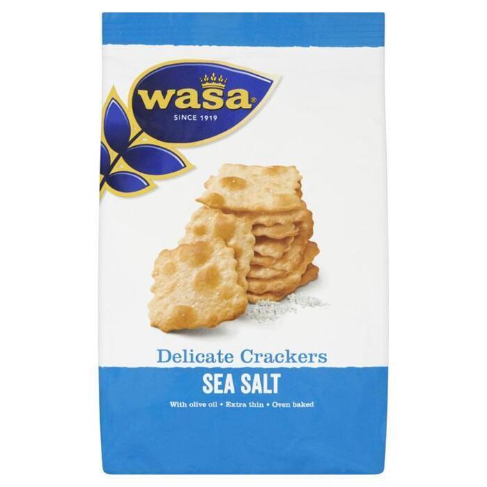 Wasa Delicate Crackers Sea Salt 180g (180g)