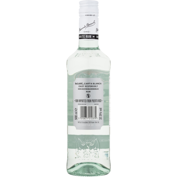 Bacardi Superior rum (rol, 0.5L)