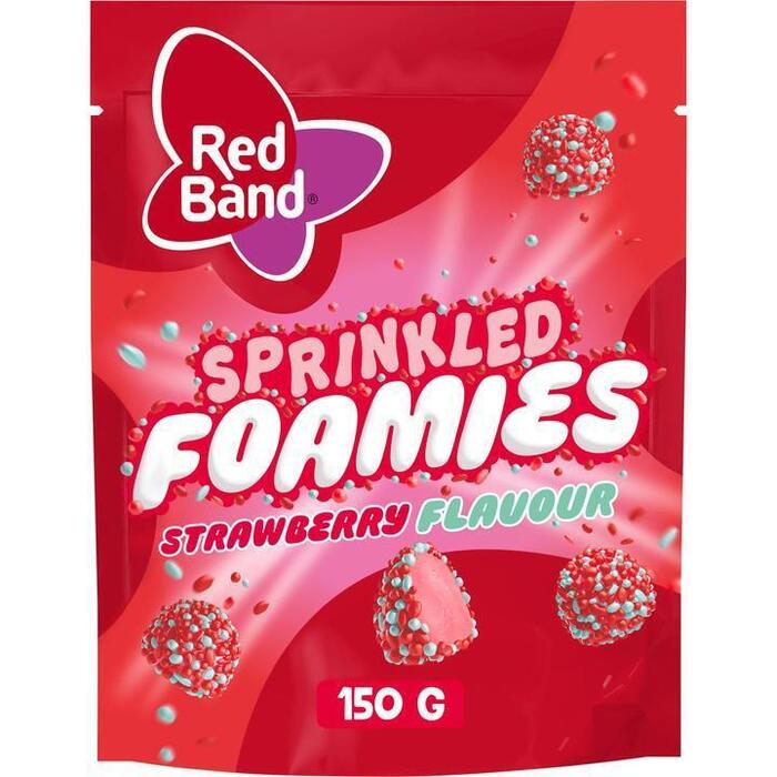 Red Band Sprinkled foamies strawberry (150g)
