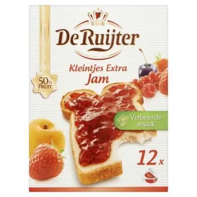 Jam kleintjes extra 12 stuks (12 × 25g)