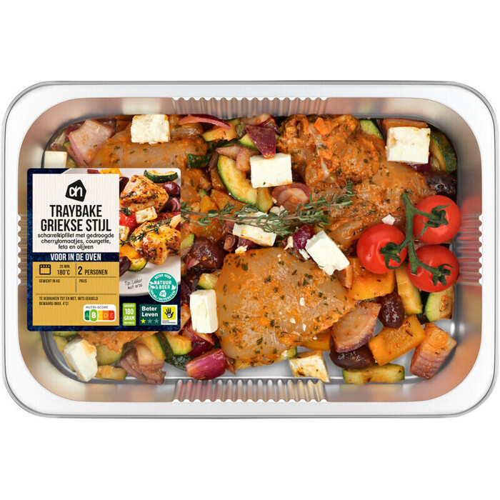 AH Traybake kipfilet Griekse stijl (625g)