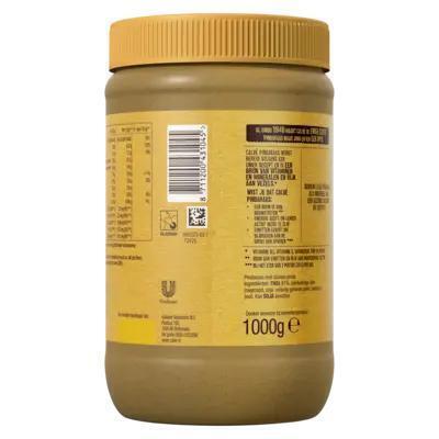 Calvé Pindakaas met stukjes pinda (Pot, 1kg)