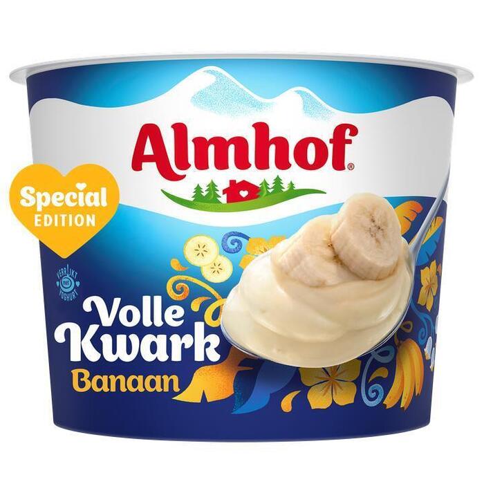 Almhof Volle Kwark Banaan 500g (Kuipje, 500g)