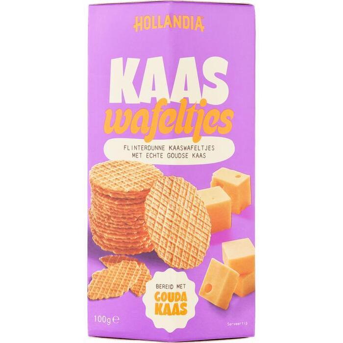 Hollandia Kaaswafeltjes 100 g (100g)