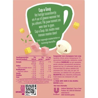 Knorr Cup-a-soup champignon ham (48g)