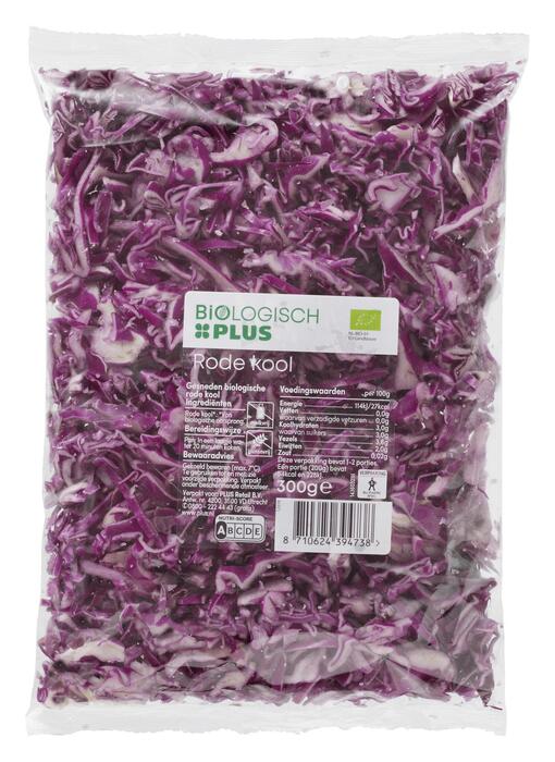 Rode kool biologisch (Zak, 300g)