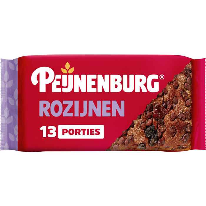 Ontbijtkoek rozijnen (Pak, 465g)