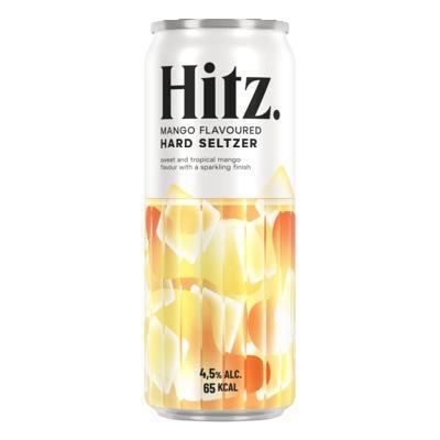 Hitz Hard seltzer mango flavoured (250ml)