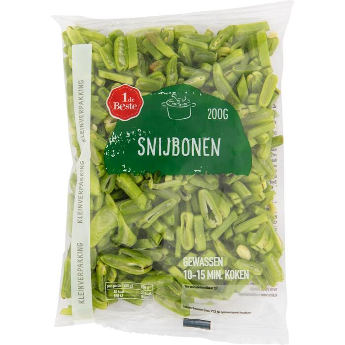 1 de Beste Snijbonen gesneden kleinverpakking (200g)