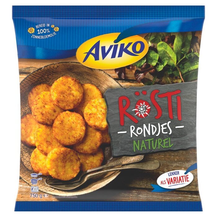 Rosti rondjes naturel (Zak, 750g)