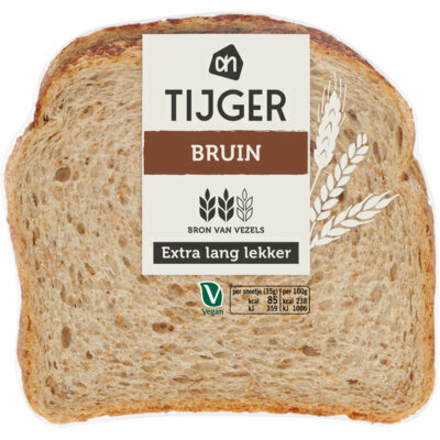 Tijgerbruin (half) (stuk)
