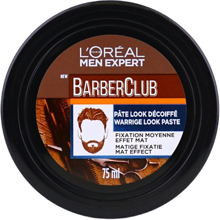 L'Oréal Men Expert BarberClub messy hair clay (75ml)
