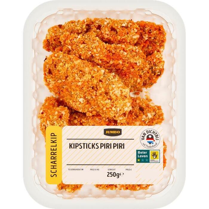 Jumbo Kipsticks Piri Piri Scharrelkip 250 g (250g)