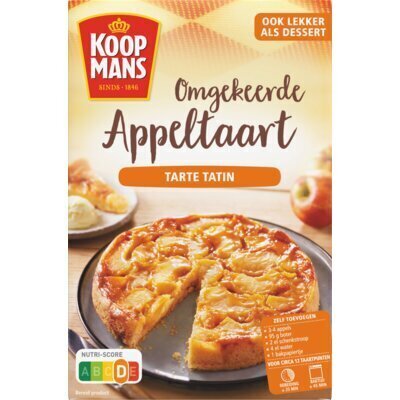 Koopmans Omgekeerde Appeltaart (Pak, 330g)
