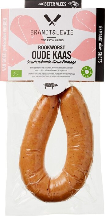 Rookworst kaas & mosterd (210g)