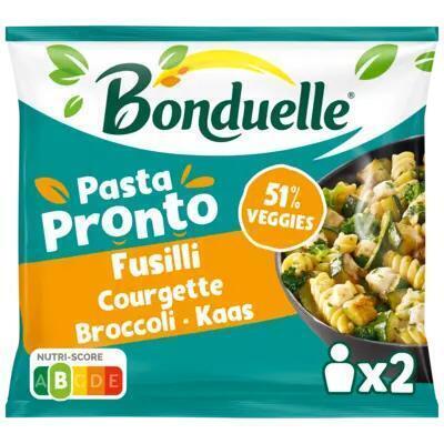 Pasta pronto fusili courgette broccoli kaas (750g)