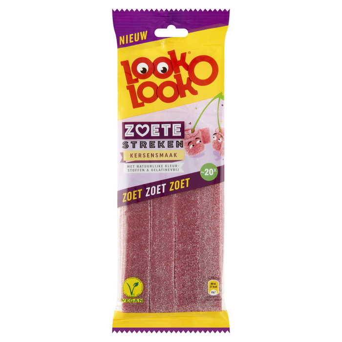 Look-O-Look Zoete Streken Kersensmaak 115 g (Zak, 20 × 5.75g)