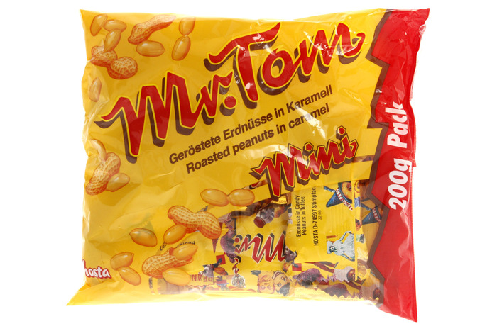 Mr. Tom Mini Roasted Peanuts in Caramel Pack 200 g (200g)