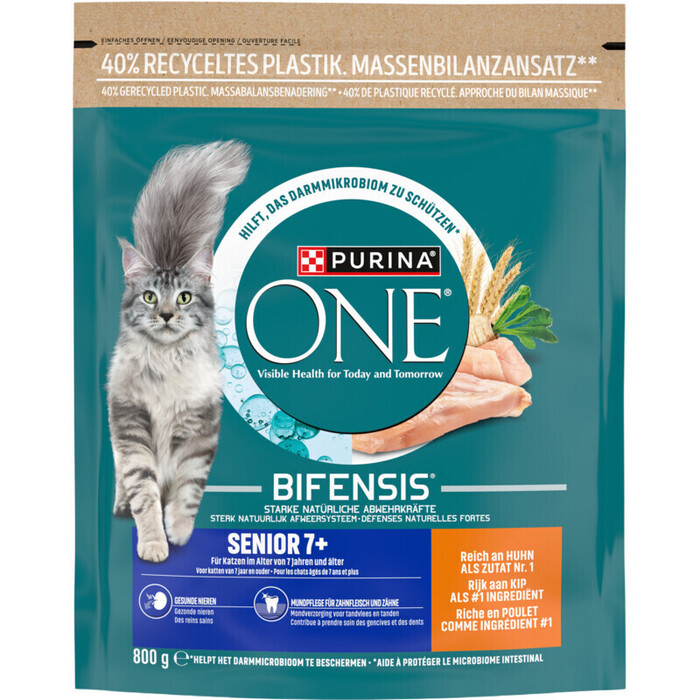 Purina ONE Bifensis Dual Defense Senior 7+ Kip 800 g (Zak, 800g)