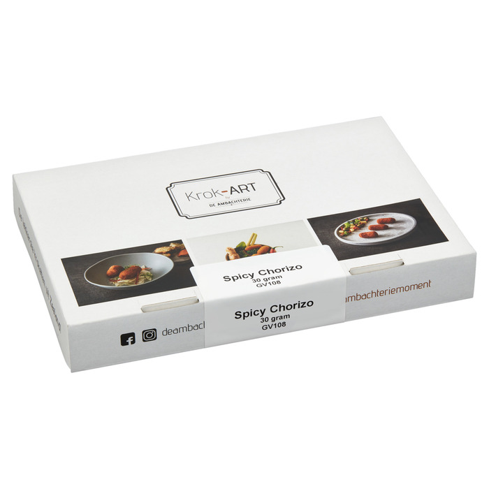 De Ambachterie Spicy Chorizo Tapaskroketje 27 x 30 g (27 × 30g)