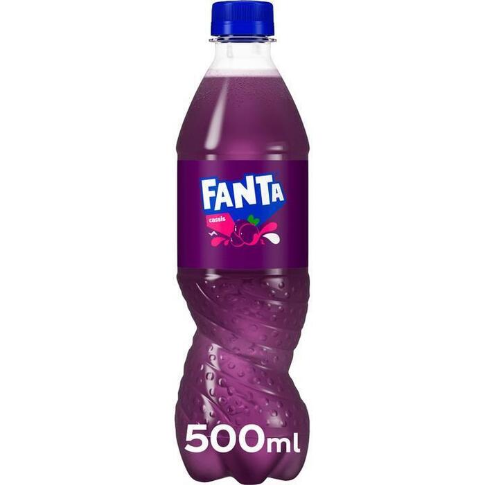 Fanta Cassis PET Fles 500 ml (0.5L)
