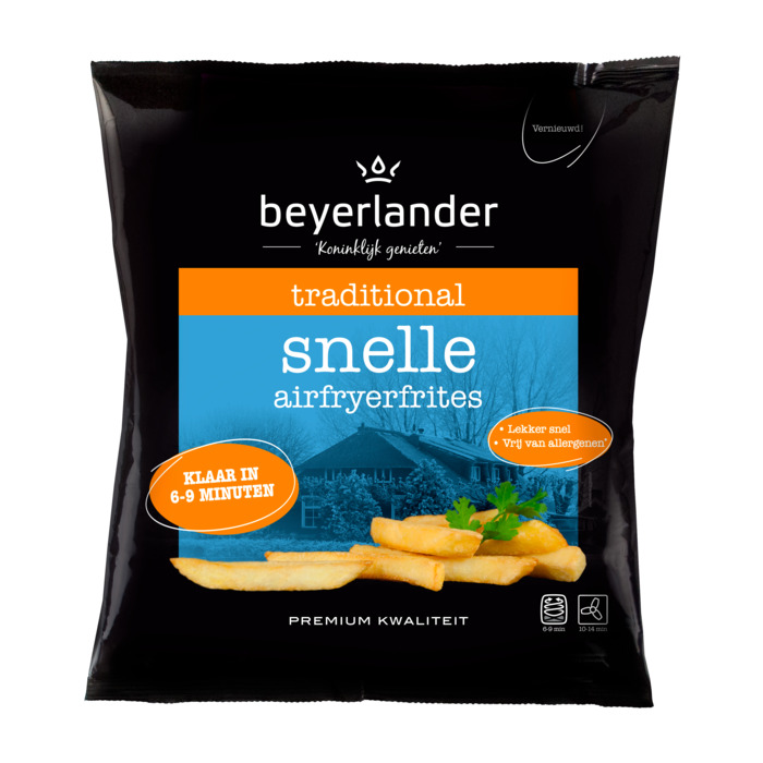 Beyerlander Airfryer frites (Zak, 500g)