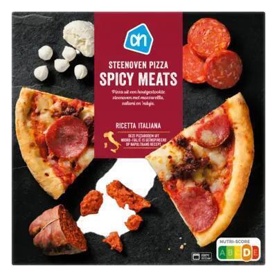 AH Steenoven pizza spicy meats (370g)