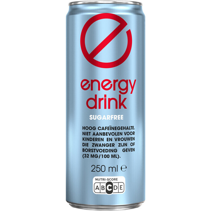E Energy drink sugarfree (250ml)
