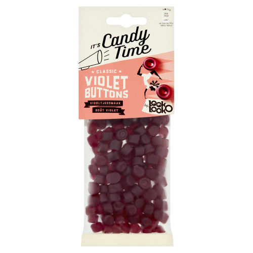 Candy Time Violetknopjes (Zak, 175g)