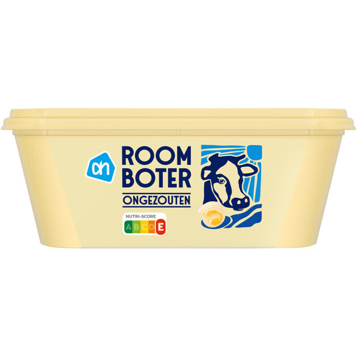 AH Roomboter ongezouten in de kuip (250g)