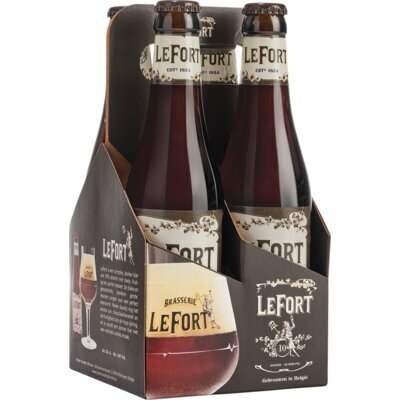 Brasserie Le Fort Belgian Brown Ale Fles 33 cl (rol, 4 × 33cl)