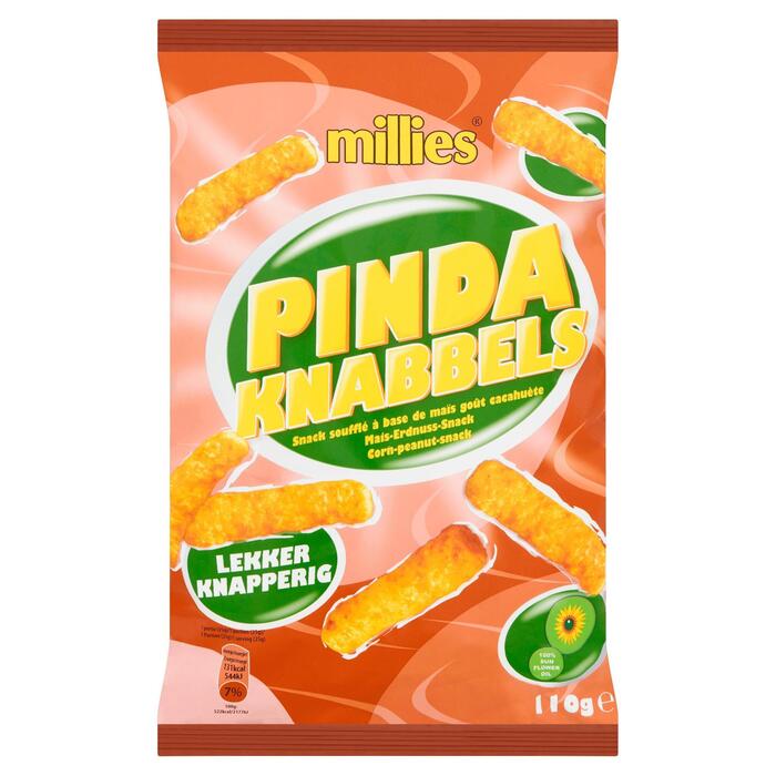 Pindakaasknabbels (Zak, 110g)