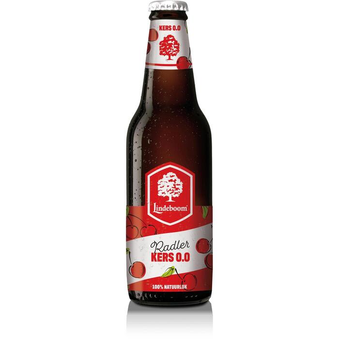 Lindeboom Radler kers 0.0% 4-pack (Fles, 30cl)