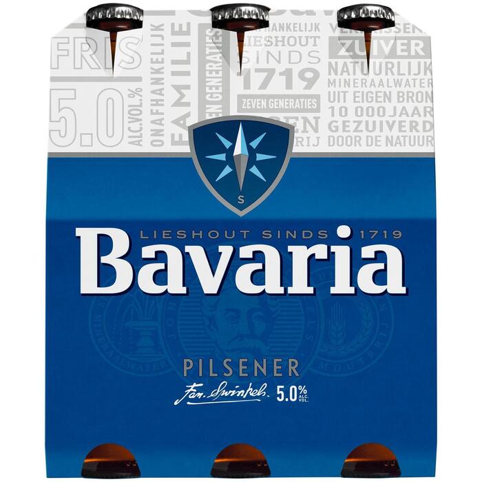 Bavaria Pilsener 6x30cl, clusterpack (1.8L)