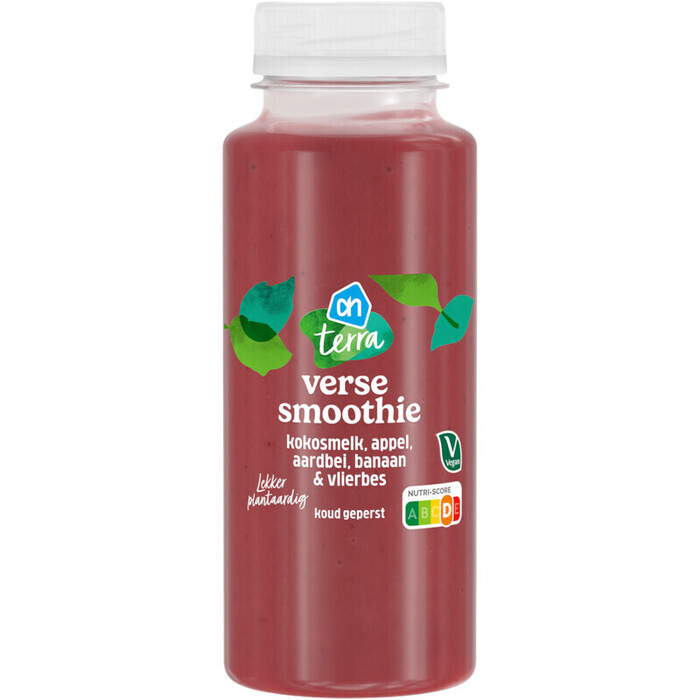 AH Terra Verse smoothie kokosmelk appel aardbei (250ml)