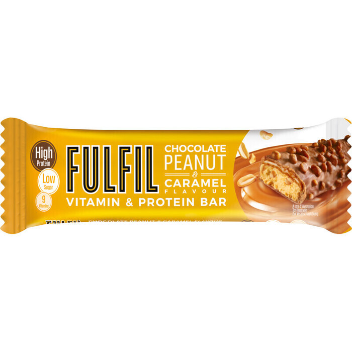 Fulfil Peanut & Caramel Vitamin & Protein Bar 55g (55g)
