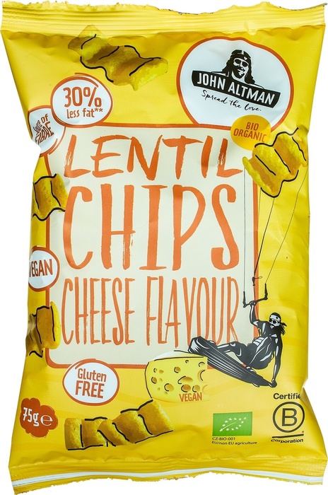 Linzenchips kaas (75g)
