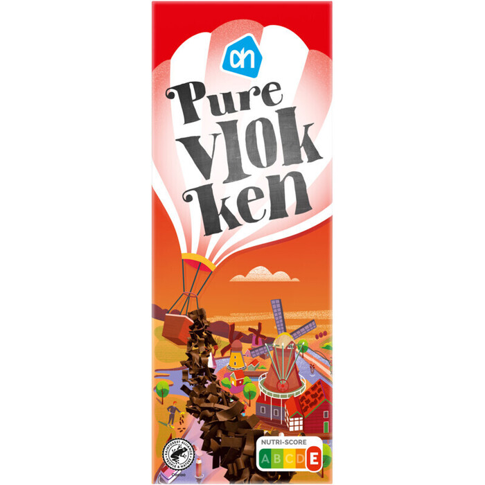 AH Pure chocolade vlokken (300g)