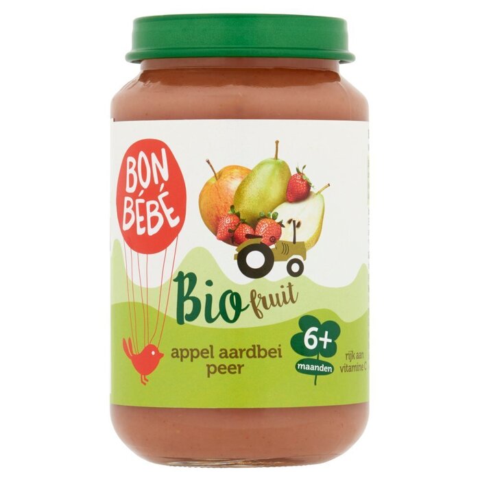 Bonbébé Fruithapje appel peer aardbei (200g)