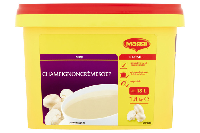 MAGGI Soep Champignon Creme 1.8 Kilogram Emmer (1.8kg)